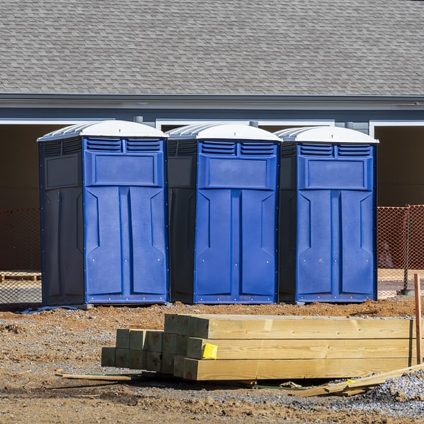 how do you ensure the portable restrooms are secure and safe from vandalism during an event in Plains MT